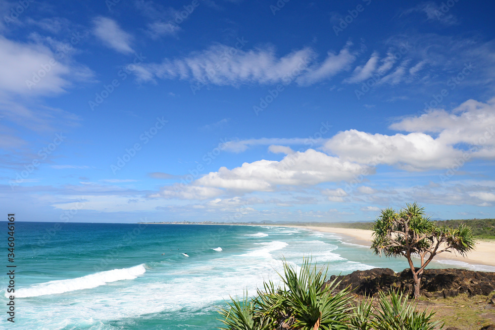 Dreamtime beach, Tweed Coast, Australia