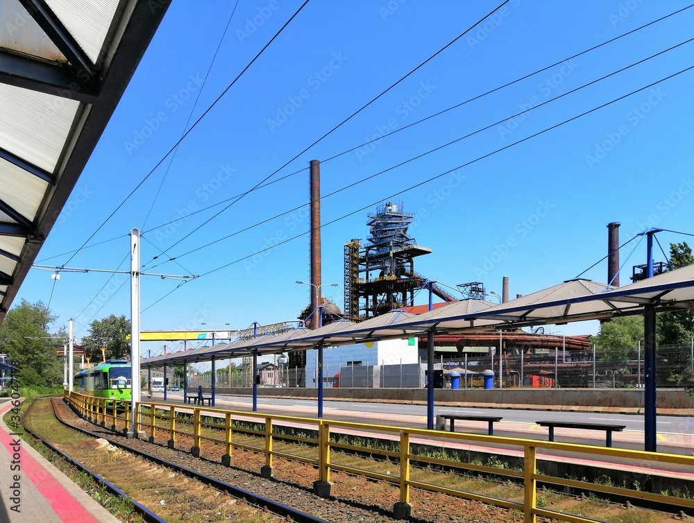 Tramvajová zastávka Dolní vytkovice v Ostravě Tramvajová zastávka Dolní vytkovice v Ostravě