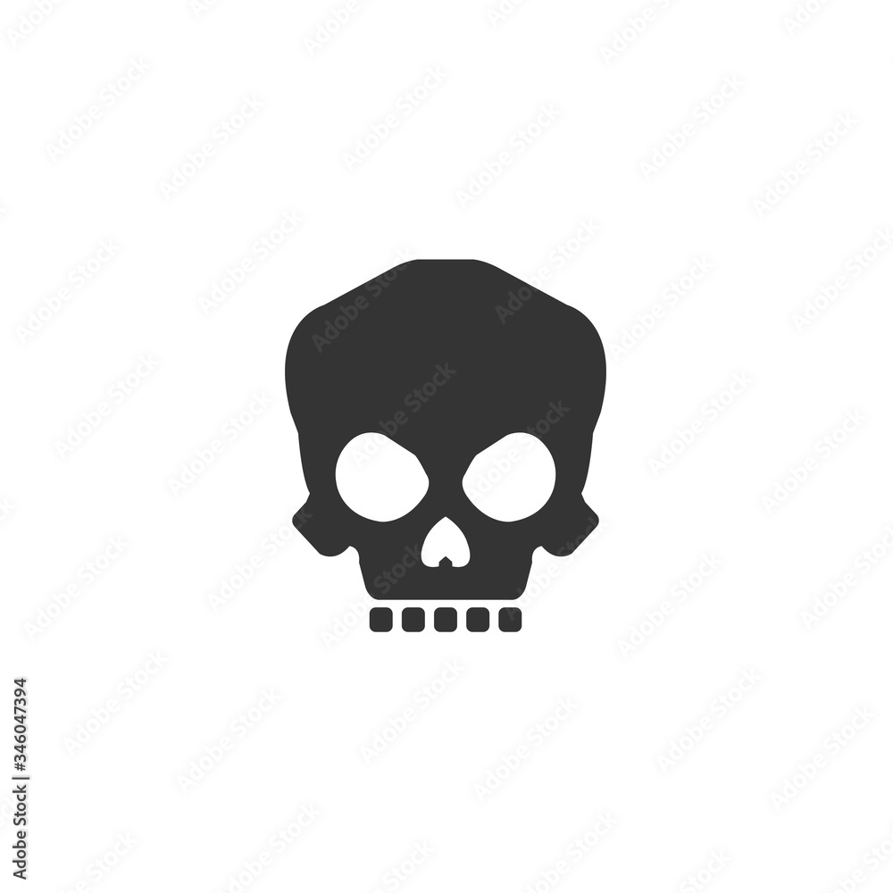 skull icon vector illustration design