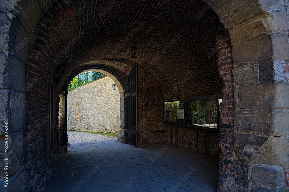 A wonderful View of Tyniec in Kracow