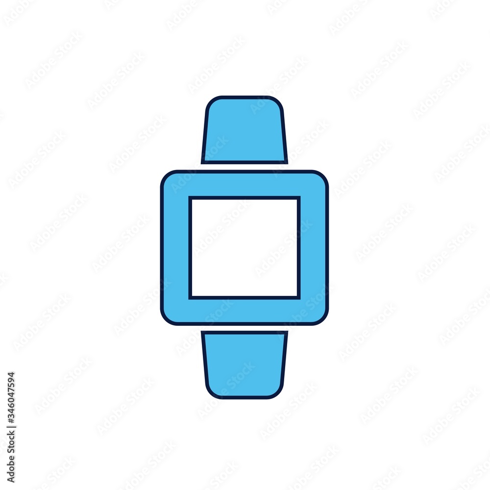 wrist watch icon vector illustration design wrist watch icon vector illustration design