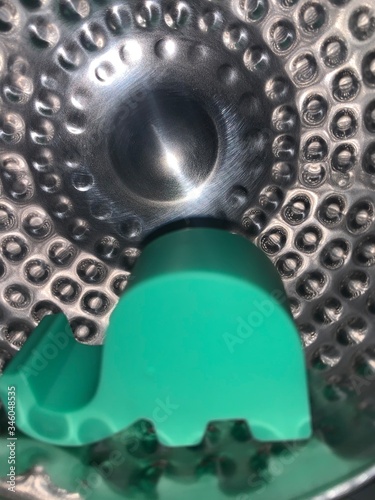 close up of a wrench