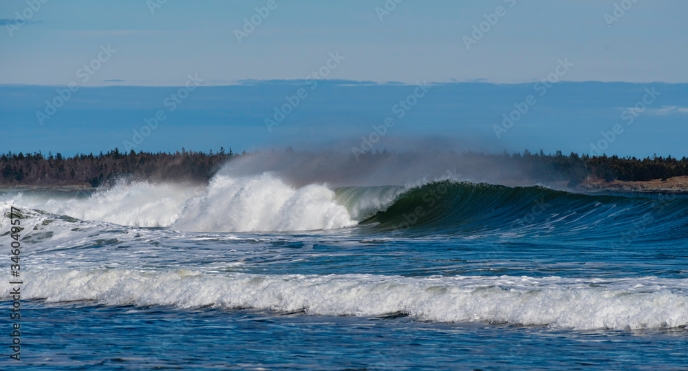 Waves, Tide, Wind, Power of the Ocean