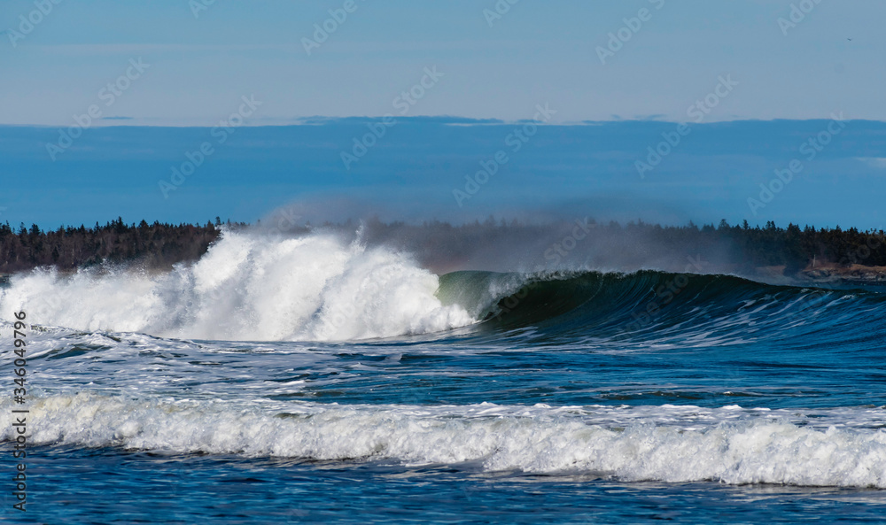 Waves, Tide, Wind, Power of the Ocean