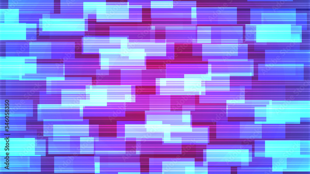 Cyberpunk background. Geometric glitch pattern. Pink and blue futuristic digital noise. Screen error effect. Display distortion. Old TV horizontal lines. Cyberpunk error Cyberpunk background. Geometric glitch pattern. Pink and blue futuristic digital noise. Screen error effect. Display distortion. Old TV horizontal lines. Cyberpunk error