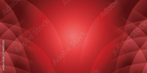 Red smooth twist light lines vector background