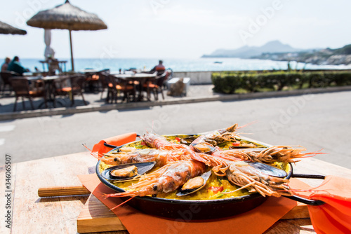 Paella, typical dish of Spain