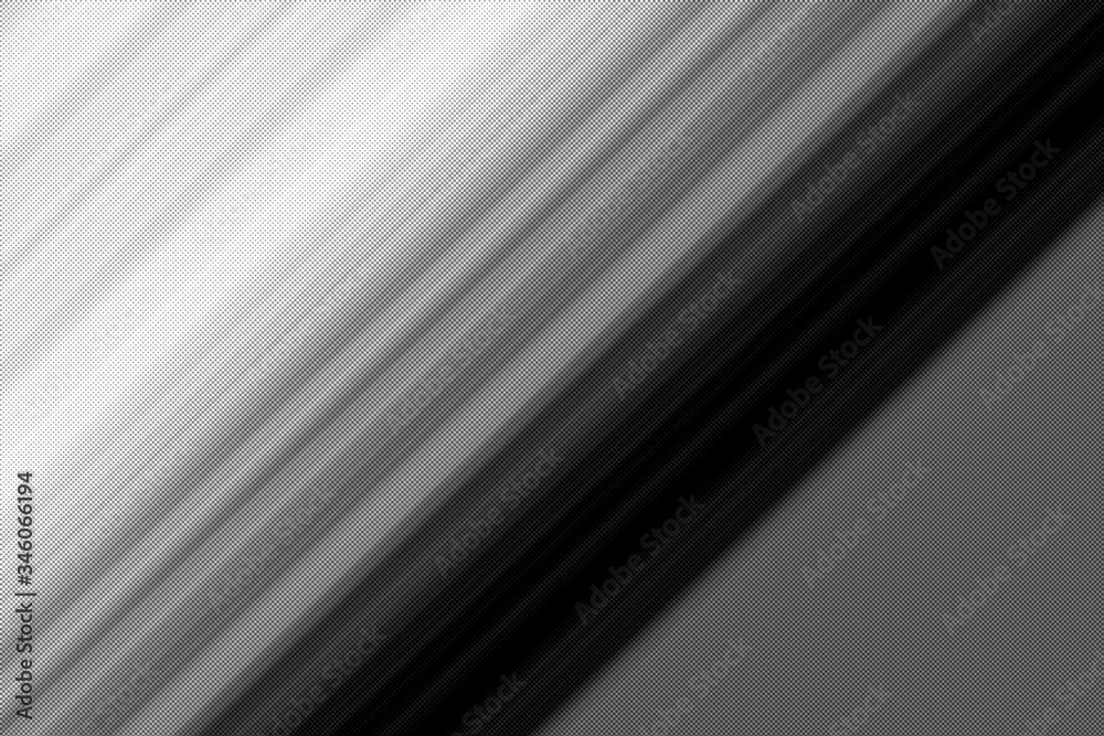Fototapeta premium Black-white background with corner stripes.
