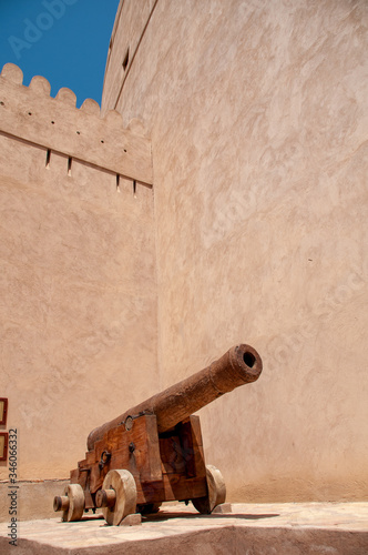 Details of Nizwa fort castle, Nizwa, Oman