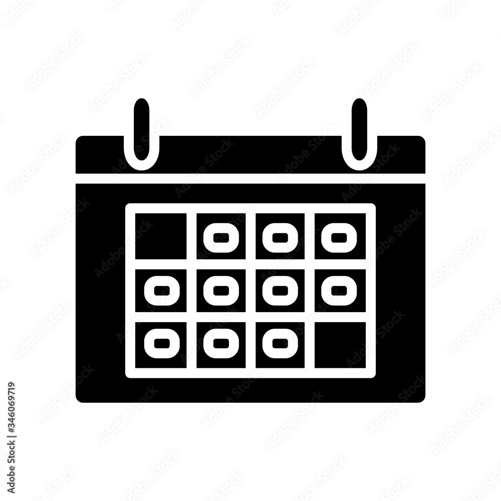 Calendar Icon Design Vector Template Calendar Icon Design Vector Template