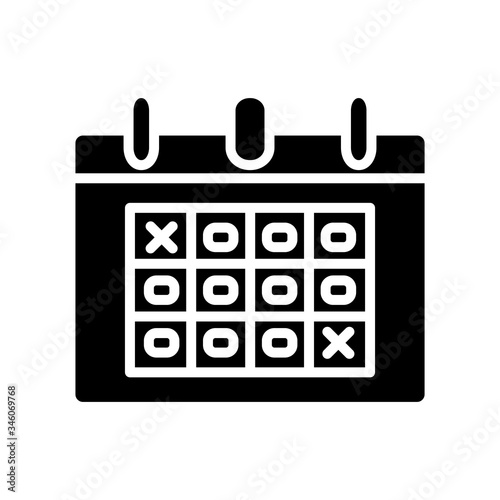 Calendar Icon Design Vector Template