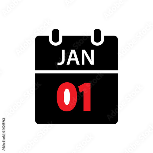 Calendar Icon Design Vector Template