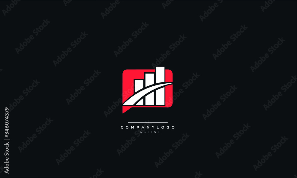 Obraz premium An abstract Marketing Finance business logo