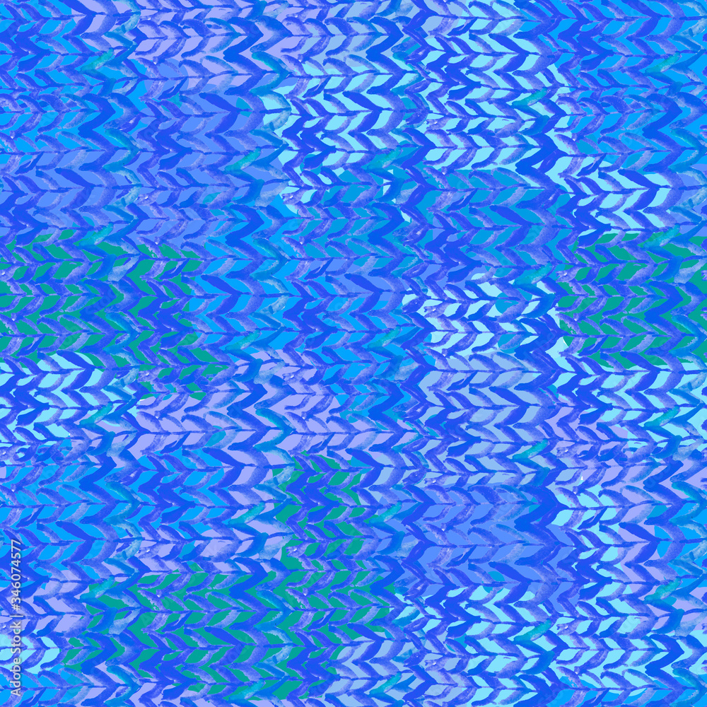Blue background, knitted texture, painted in watercolor. Canvas texture, plexus of threads. Blue background, knitted texture, painted in watercolor. Canvas texture, plexus of threads.