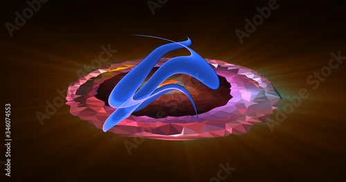 Wallpaper Mural Emerald decorating precious stones icon animation  Torontodigital.ca