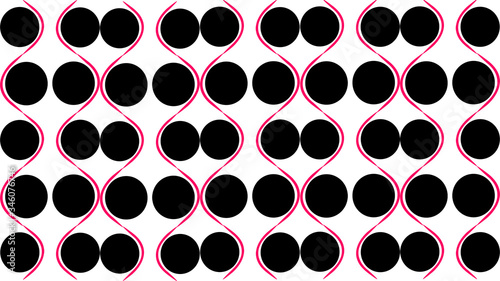 different colored seamless pattern design