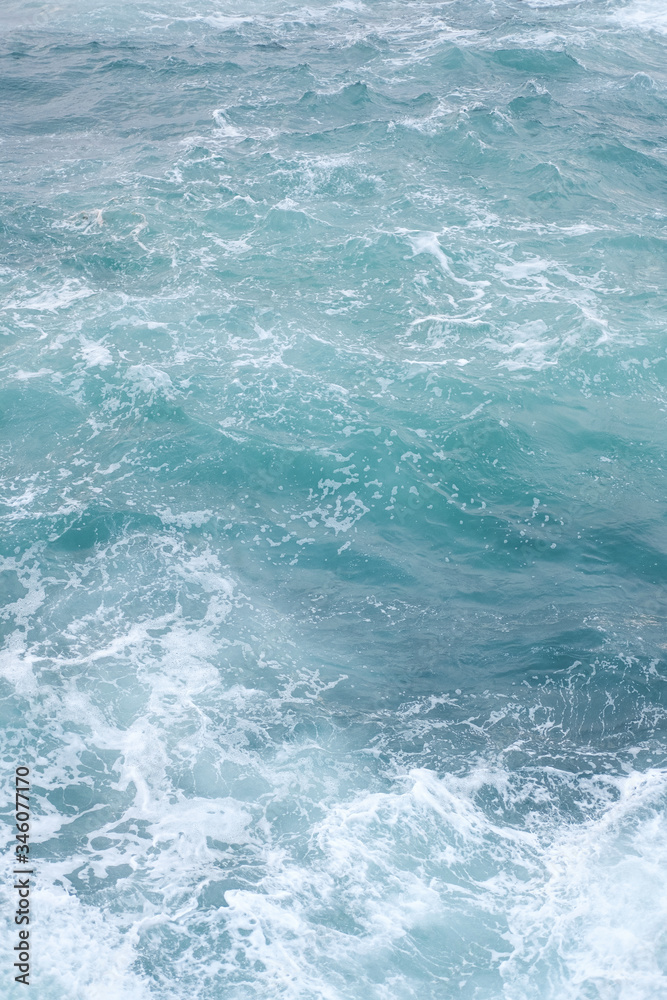 Seething surface of sea water shot in the open sea directly from above
Seething surface of sea water shot in the open sea directly from above