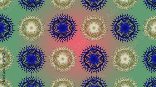different colored seamless pattern design