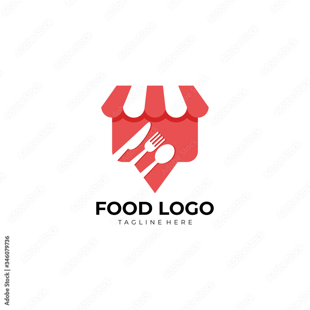 restaurant logo icon vector isolated restaurant logo icon vector isolated