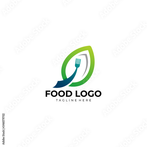 nature food logo icon vector isolated
