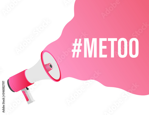 Metoo hashtag thursday throwback symbol. Vector stock illustration.