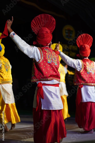 bhangra boys on the stage