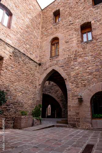 Historical Castle of Cardona in Barcelona  Catalonia.