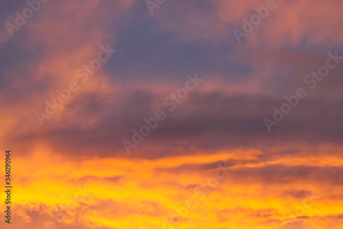 Clouds at sunset. © PHOTOEURO