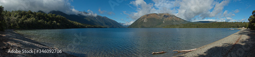 Lake Rotoiti in Tasman Region on South Island of New Zealand 