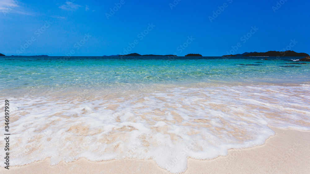 Beautiful ocean nature outdoors in the summer.Sea landscape background Beautiful ocean nature outdoors in the summer.Sea landscape background