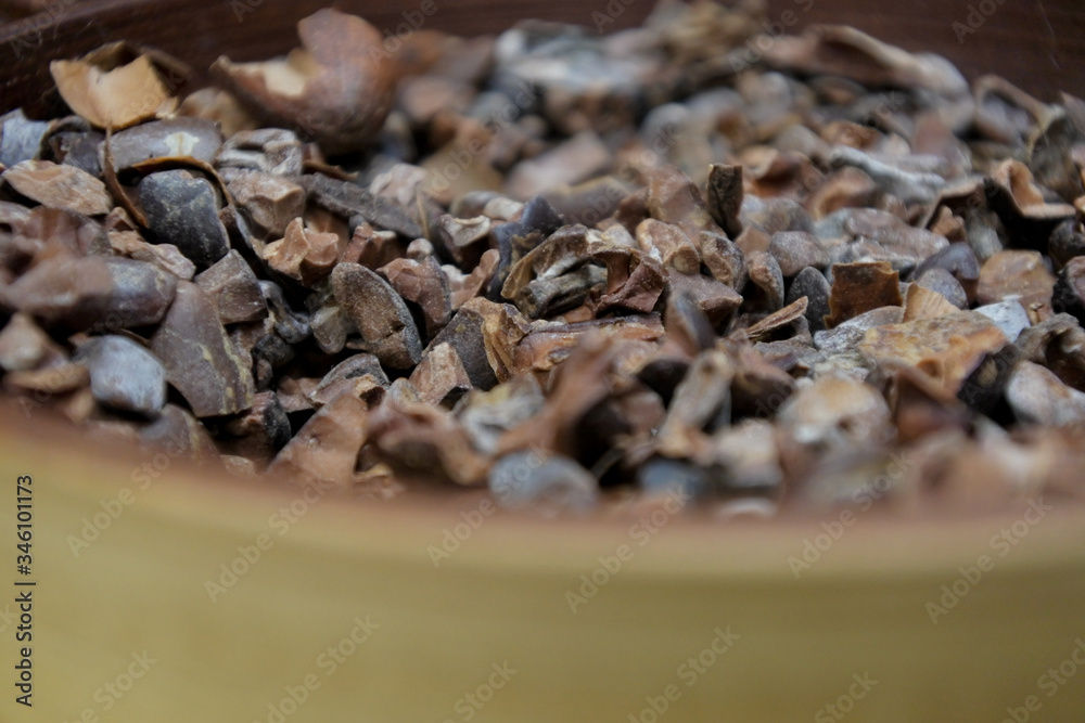 Toasted cacao beans Toasted cacao beans