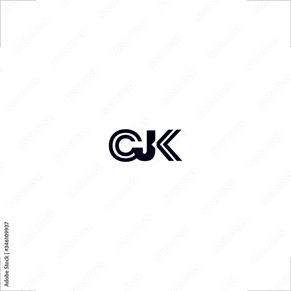  initial CJK letter logo design