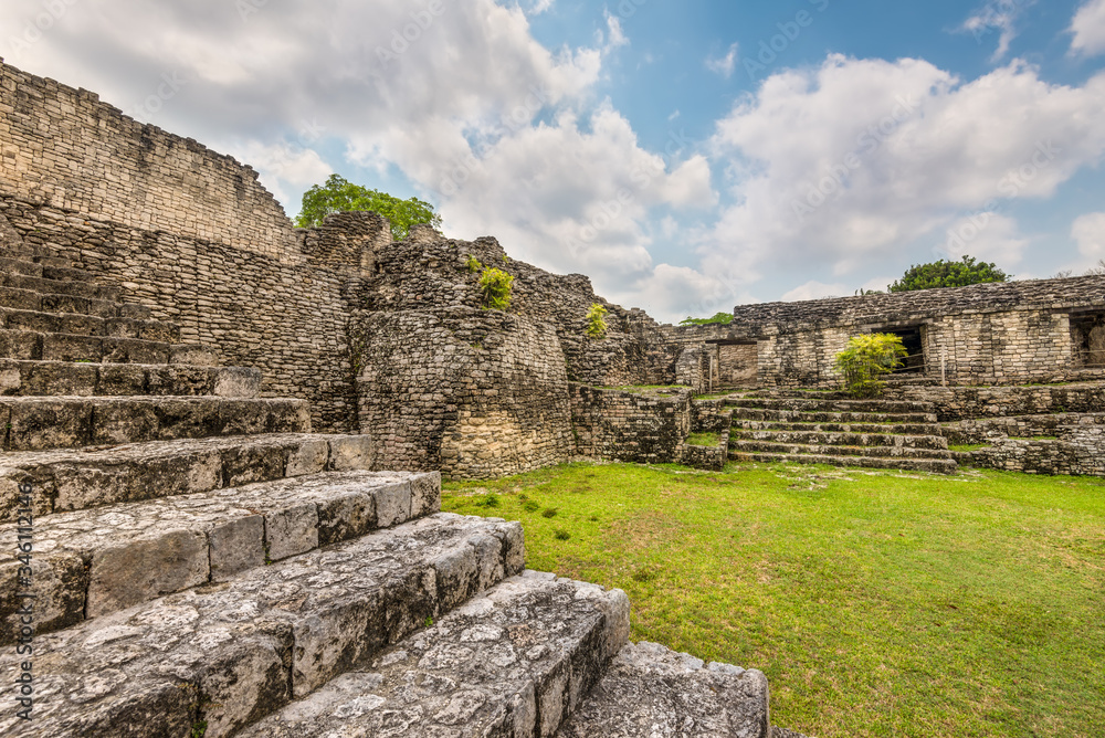 Archaeological Zone of Kohunlich, Yucatan Peninsula, Quintana Roo, Mexico
