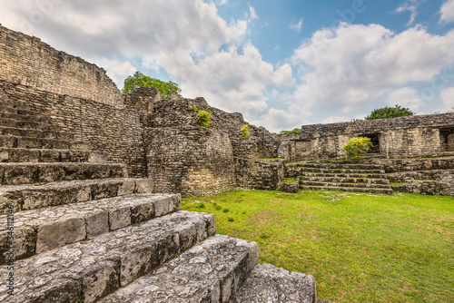 Archaeological Zone of Kohunlich, Yucatan Peninsula, Quintana Roo, Mexico photo