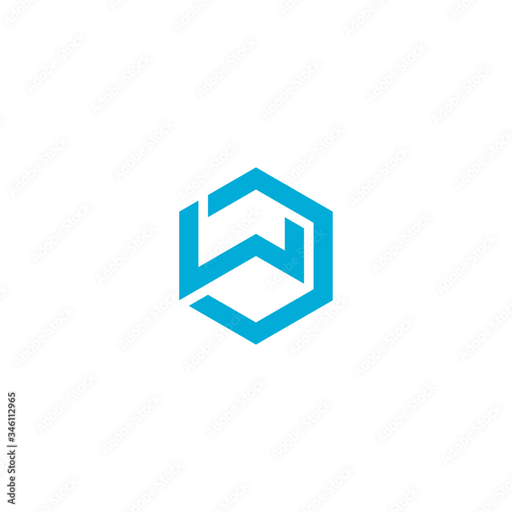 Letter / Initial WC logo design Letter / Initial WC logo design