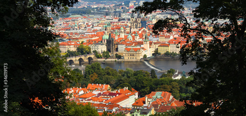 Photography Prague, Cityscape, view from above.