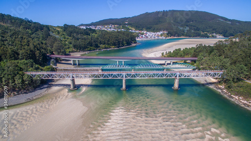 Bridge in O Vicedo in Galicia