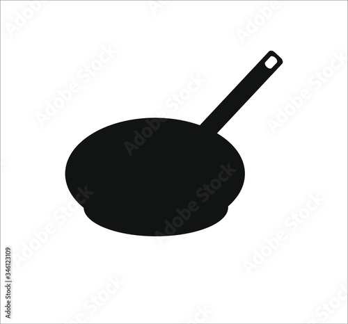 cooking pan. illustration for web and mobile design.