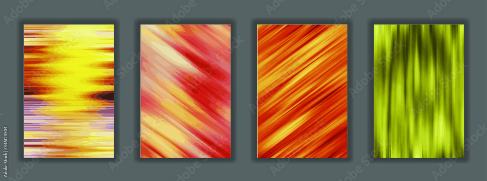 Colorful blur background texture. Abstract art design for your design project. Modern liquid flow style illustration 