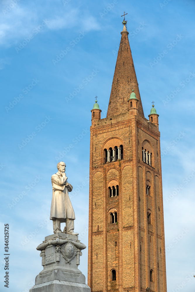 Belfry of San Mercuriale church in Forli, Emilia Romagna