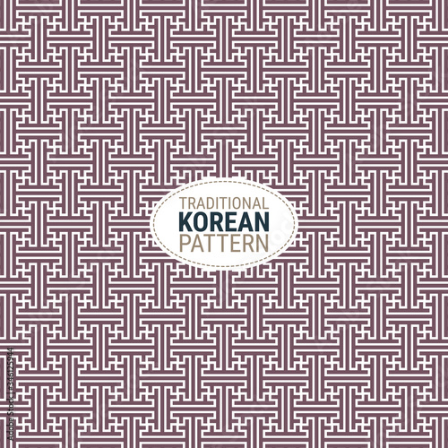 Traditional Korean pattern