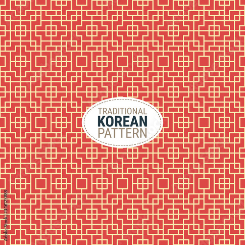 Traditional Korean pattern