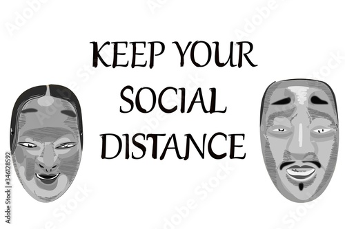nomen social distance photo