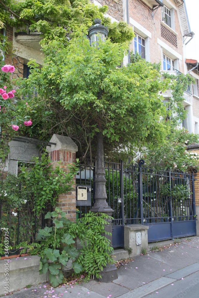 Fototapeta premium lampadaire 