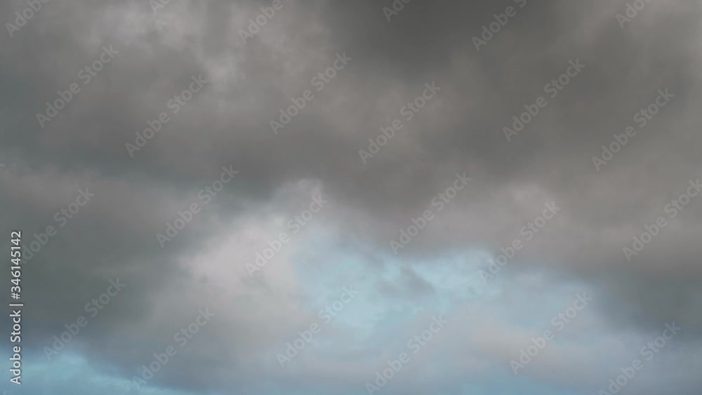 Huge thunderclouds and a flying swallows in the sky Huge thunderclouds and a flying swallows in the sky