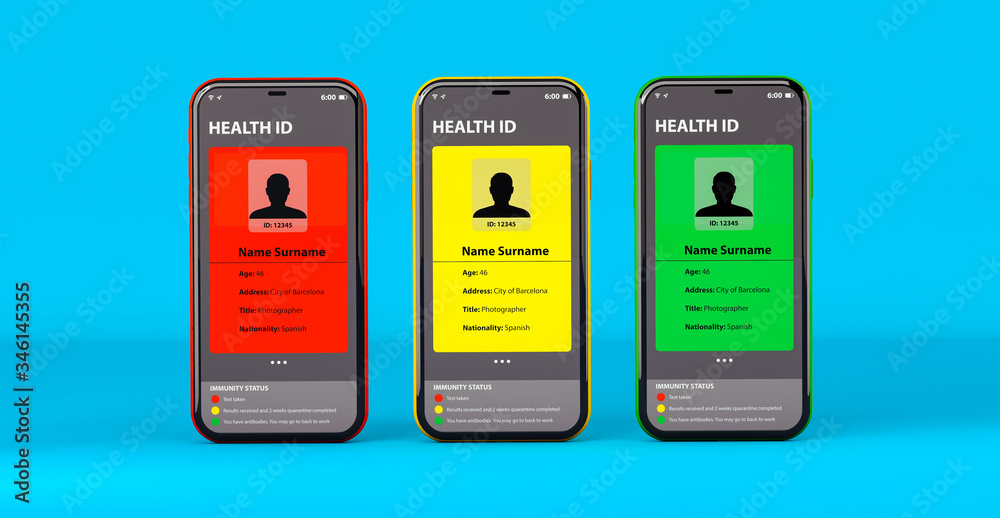 Smartphone Health Code System After Coronavirus Smartphone Health Code System After Coronavirus