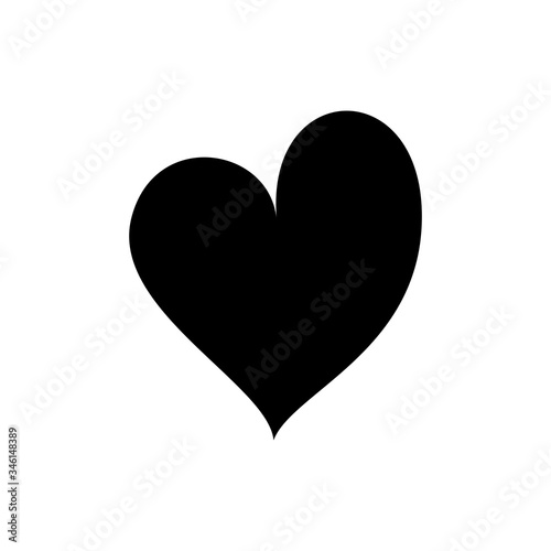 Love Heart Icon Design Template