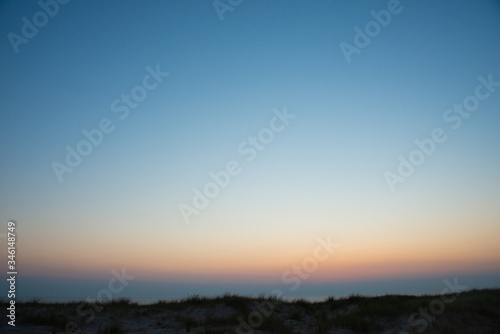 weiche Farbverläufe, Sonnenuntergang, blaue Stunde © orangemocca