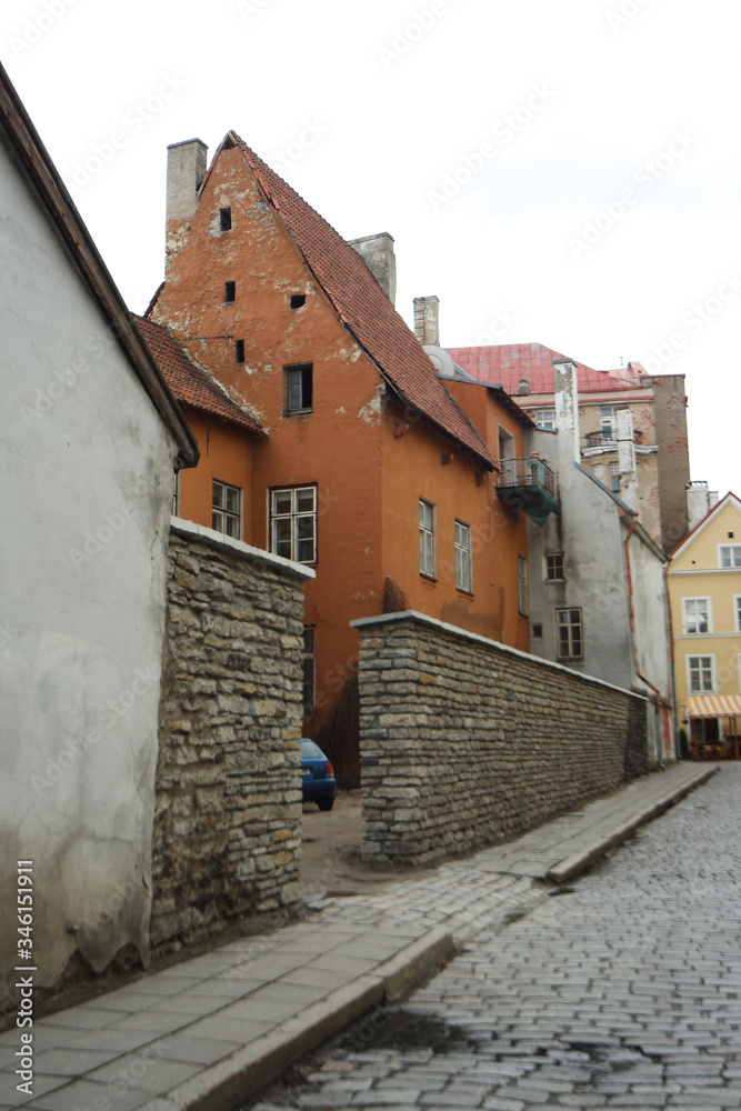 
Sights and the city of Tallinn in Estonia