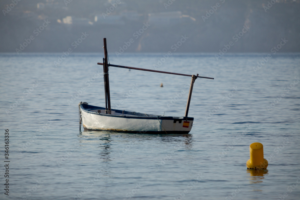 fishing boats on the mediterranean sea fishing boats on the mediterranean sea